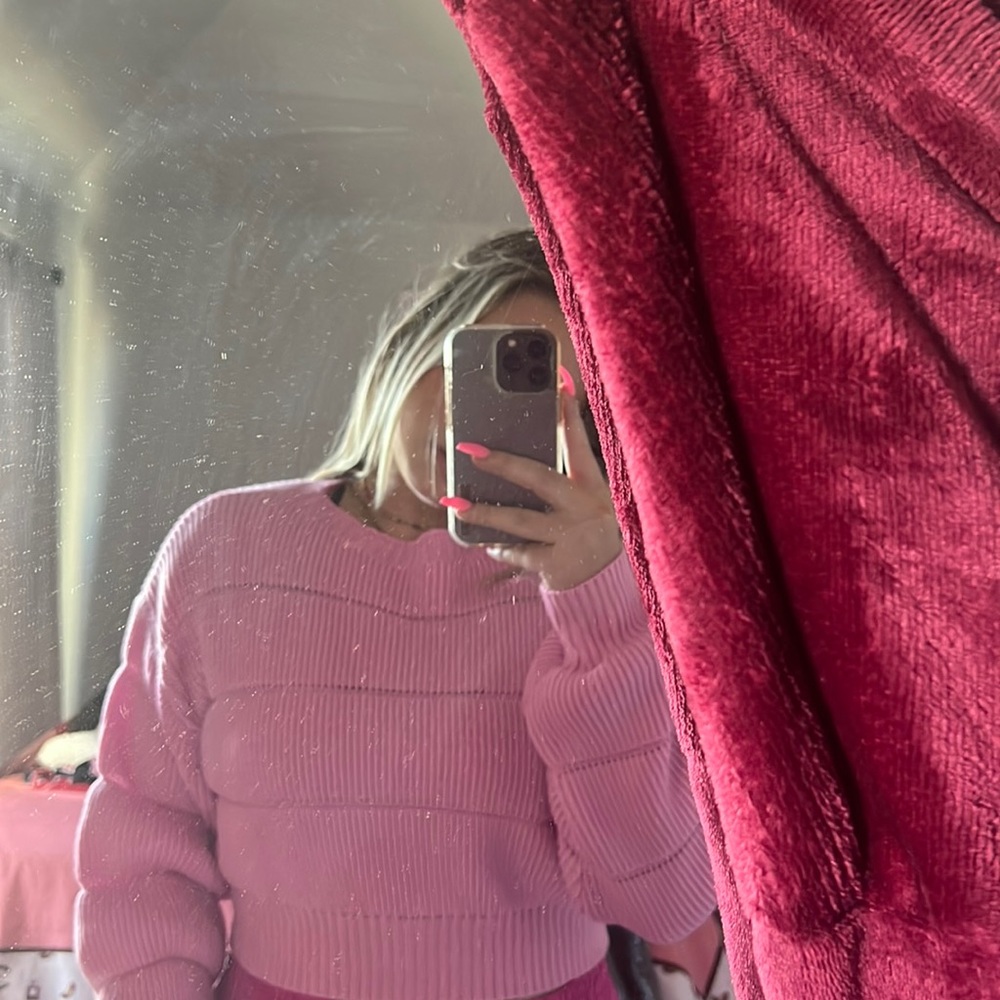 Pink Sweater